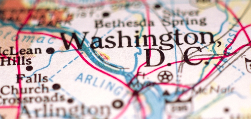 Washington D.C. map